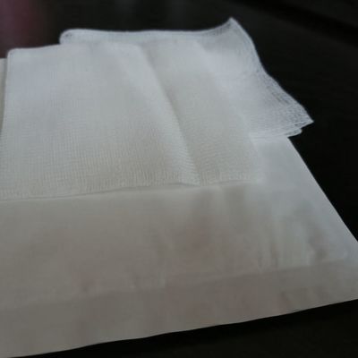 Small Wounds Cuts Absorbent 100% Cotton Gauze Swabs 7.5x7.5cm 8 ply