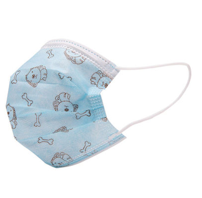 Wholesale Custom Fashion Cartoon Printed Kids Face Masks 3PLY Mouth Nose Cover