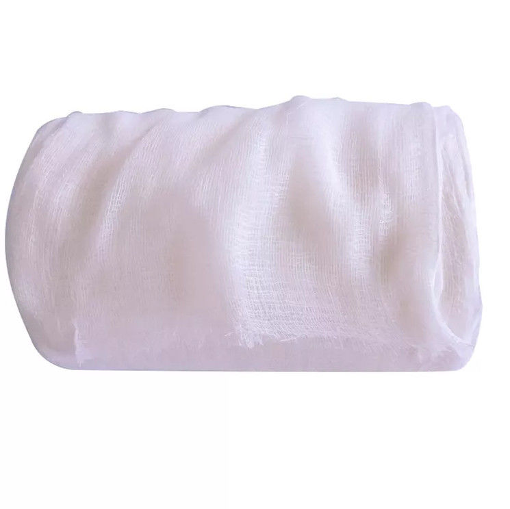 Custom Zigzag Rolled Medical 90cm*90m Medical Surgical Gauze Roll