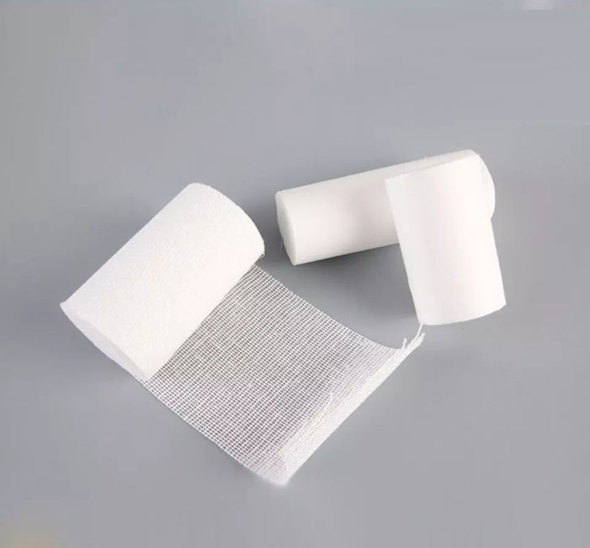 High Absorbency Soft Medical Gauze Bandage CE ISO Certified